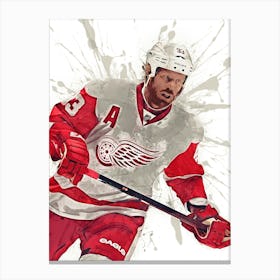 Johan Franzen 1 Canvas Print