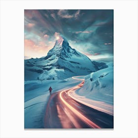 Snowcapped Canvas Print