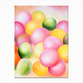 Finger Lime Painting Fruit Canvas Print
