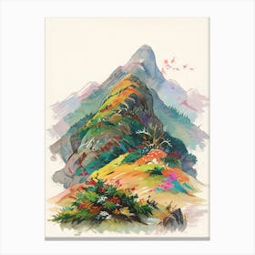 Chinese Mountains 5 Canvas Print