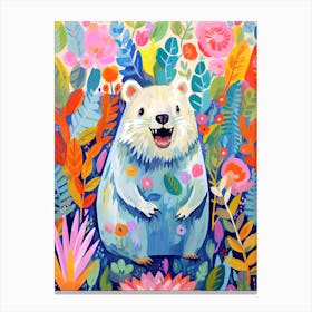 Happy Koala, Matisse Inspired Canvas Print