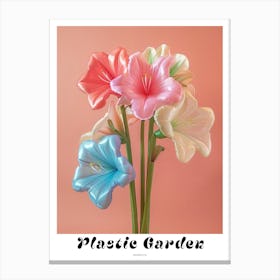 Dreamy Inflatable Flowers Poster Amaryllis 2 Canvas Print