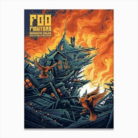 Foo Fighters - The Fires Stampe su tela