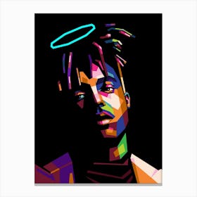 Juice WRLD WPAP Canvas Print