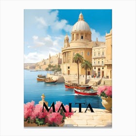 Malta Canvas Print