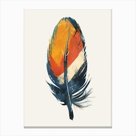 Mod Sparks Mid Century Style Canvas Print