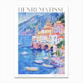 Matisse Print Coastal Eclectic Maximalist Trendy Decor Matisse Painting Gift Idea Canvas Print