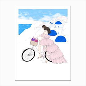 Santorini Bliss Canvas Print