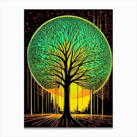 Tree Of Life 402 Canvas Print