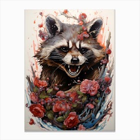 Raccoon 2 Canvas Print