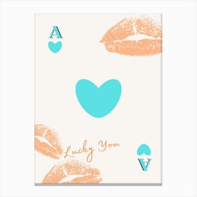 Lucky You 29 Canvas Print