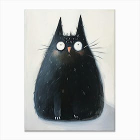 Munchkin Cat Painting 3 Canvas Print
