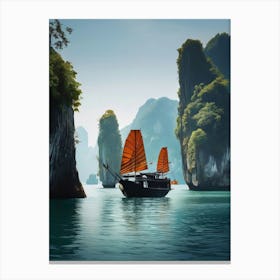 Halong Bay, Vietnam Canvas Print