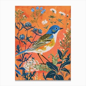 Spring Birds Bluebird 1 Canvas Print