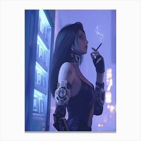 Cyberpunk Canvas Print