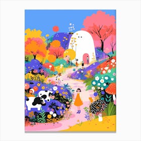 Fairy Garden Canvas Print