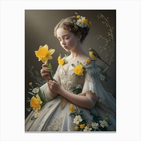 Daffodils 8 Canvas Print