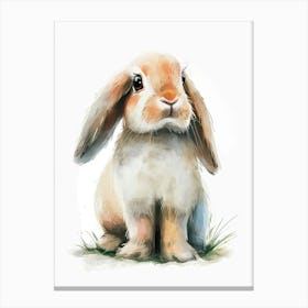 Britannia Petite Rabbit Kids Illustration 1 Canvas Print