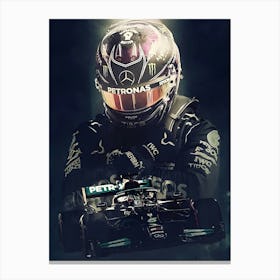Lewis Hamilton Formula One F1 Grand Prix Canvas Print