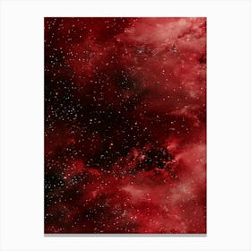 Red Nebula 4 Canvas Print