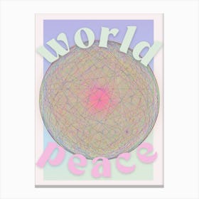 World Peace Canvas Print