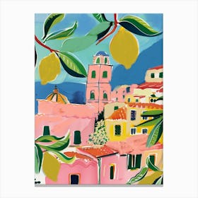Portofino Colors Canvas Print