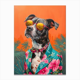 Mr Dog Canvas Print