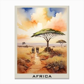 Africa Canvas Print