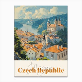 Prague, Czech Republic Poster Canvas Print