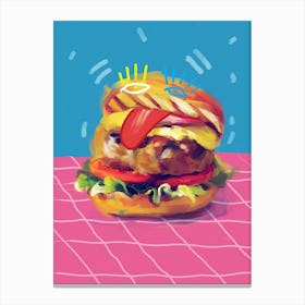 Hamhamburger Canvas Print