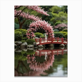 Cherry Blossoms In Japan 1 Canvas Print