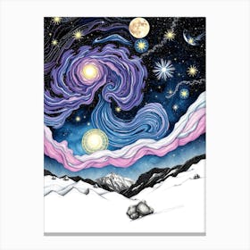 Starry Night 24 Canvas Print