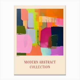 Modern Abstract Collection Poster 99 Canvas Print