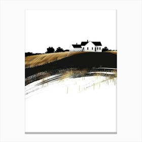 House On A Hill 10 Canvas Print