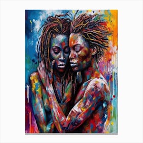 My Kin - 'Love In Bold Colors' Canvas Print