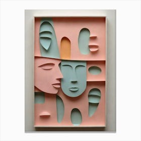 'Faces' Canvas Print