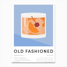 Old Fashioned No.1 Canvas Print