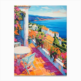 Marbella Spain 6 Fauvist Painting Canvas Print