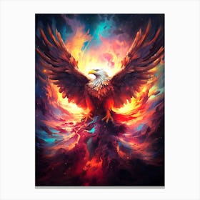 Eagle Fire Canvas Print