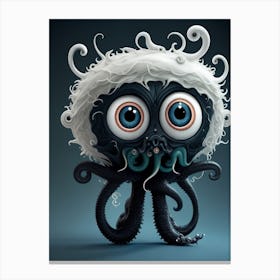 Octopus 12 Canvas Print