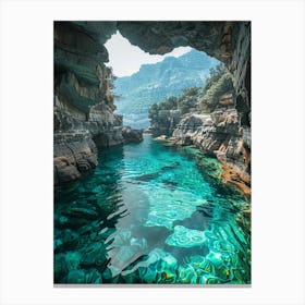 Cave In The Rock 2 Canvas Print