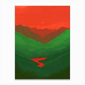 Landscape Painting 19 Canvas Print