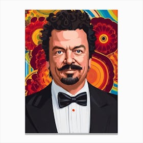 Danny Mcbride Illustration Movies Canvas Print