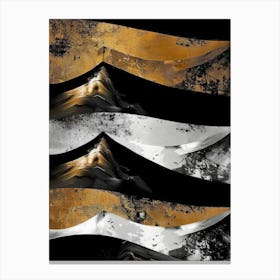 'Silver And Gold' Canvas Print