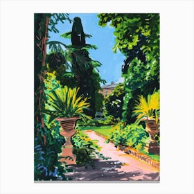 Barnes Common London Parks Garden 3 Painting Canvas Print