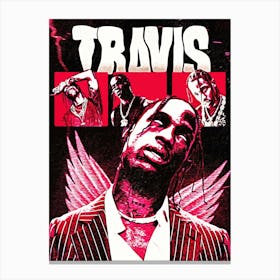 Travis Scott 3 Canvas Print