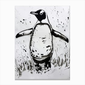 Emperor Penguin Waddling 1 Canvas Print