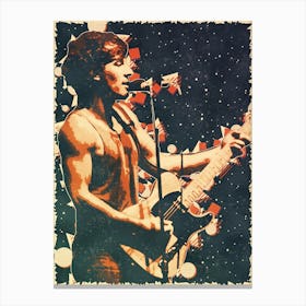 Bruce Springsteen 2 Canvas Print