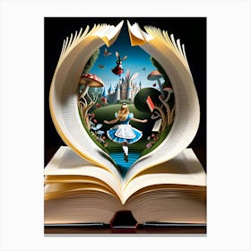 Alice In Wonderland 35 Canvas Print