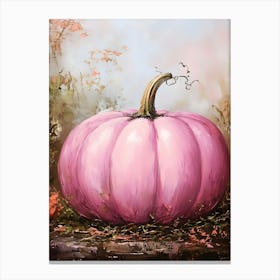 Pink Pumpkin 7 Canvas Print